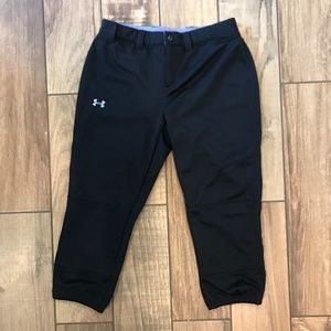 Black Under Armour Softball Pants- Small